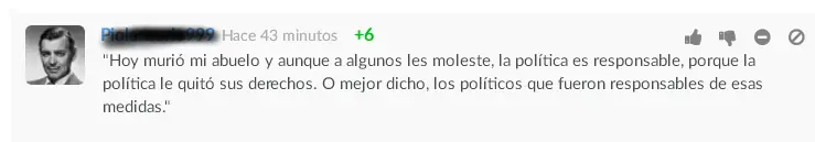 Desmintiendo "Hoy murió mi abuelo"