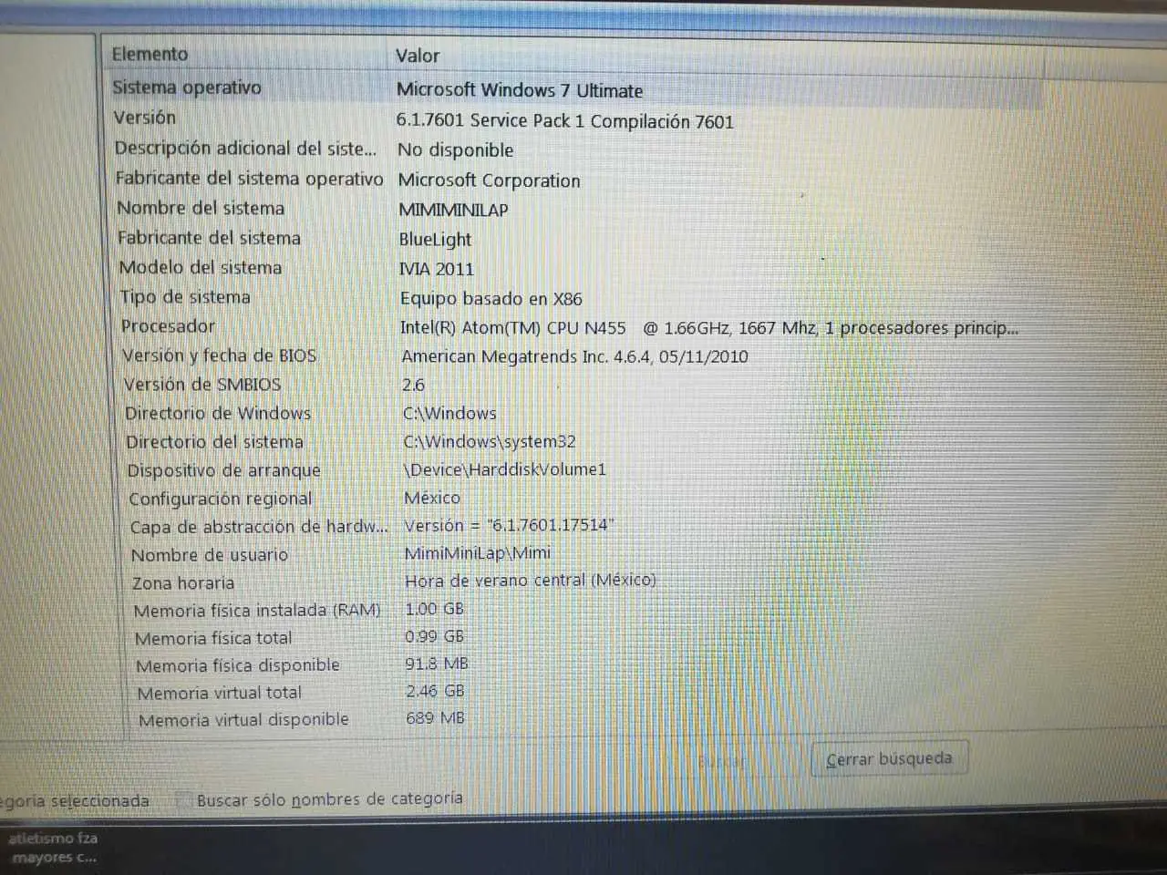 Reparacion