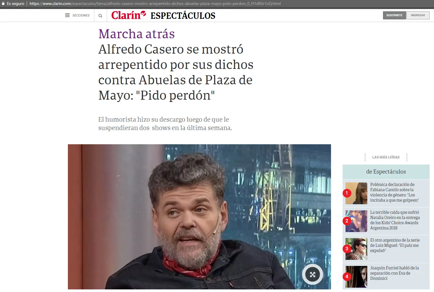 Soy de Fox y recibí quejas de un taringuero, no lo hechamos