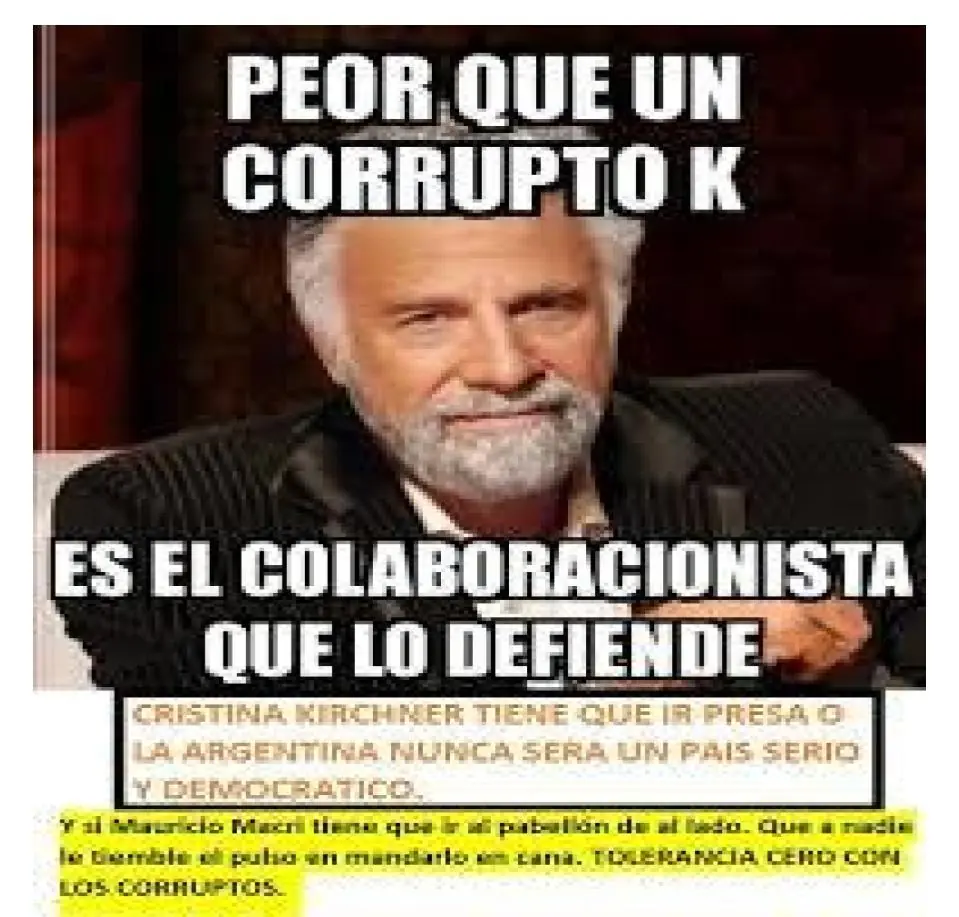 Transparencia Internacional afirma que el kirchnerismo