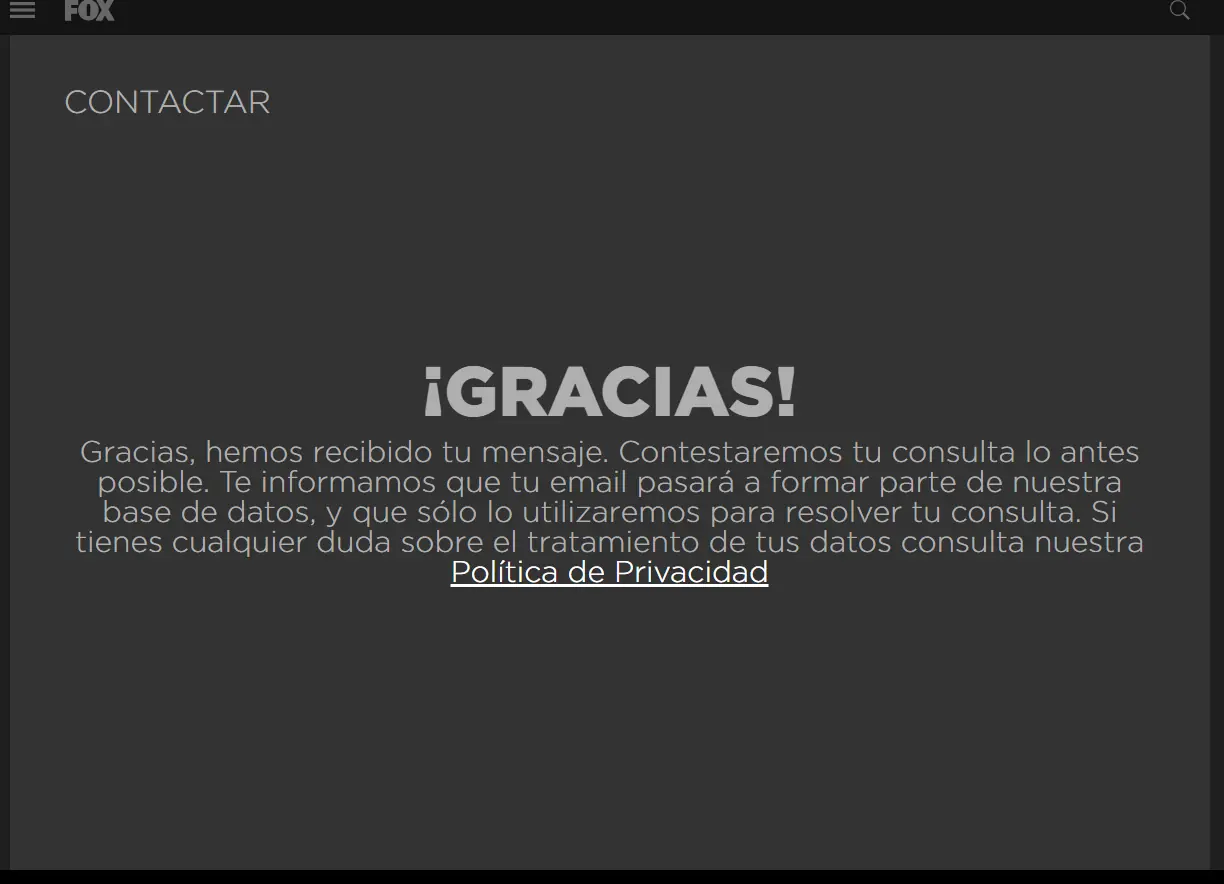 no despedido