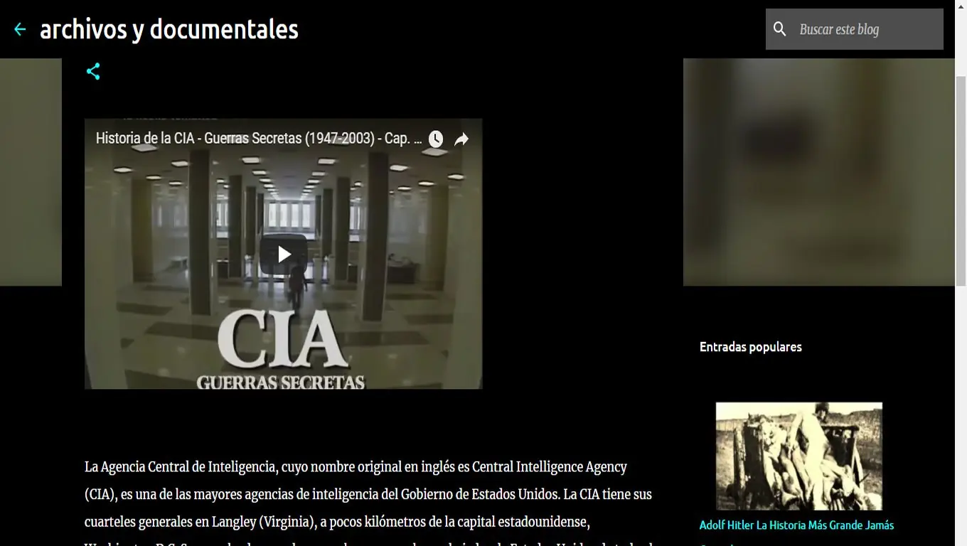 La cia guerras secretas