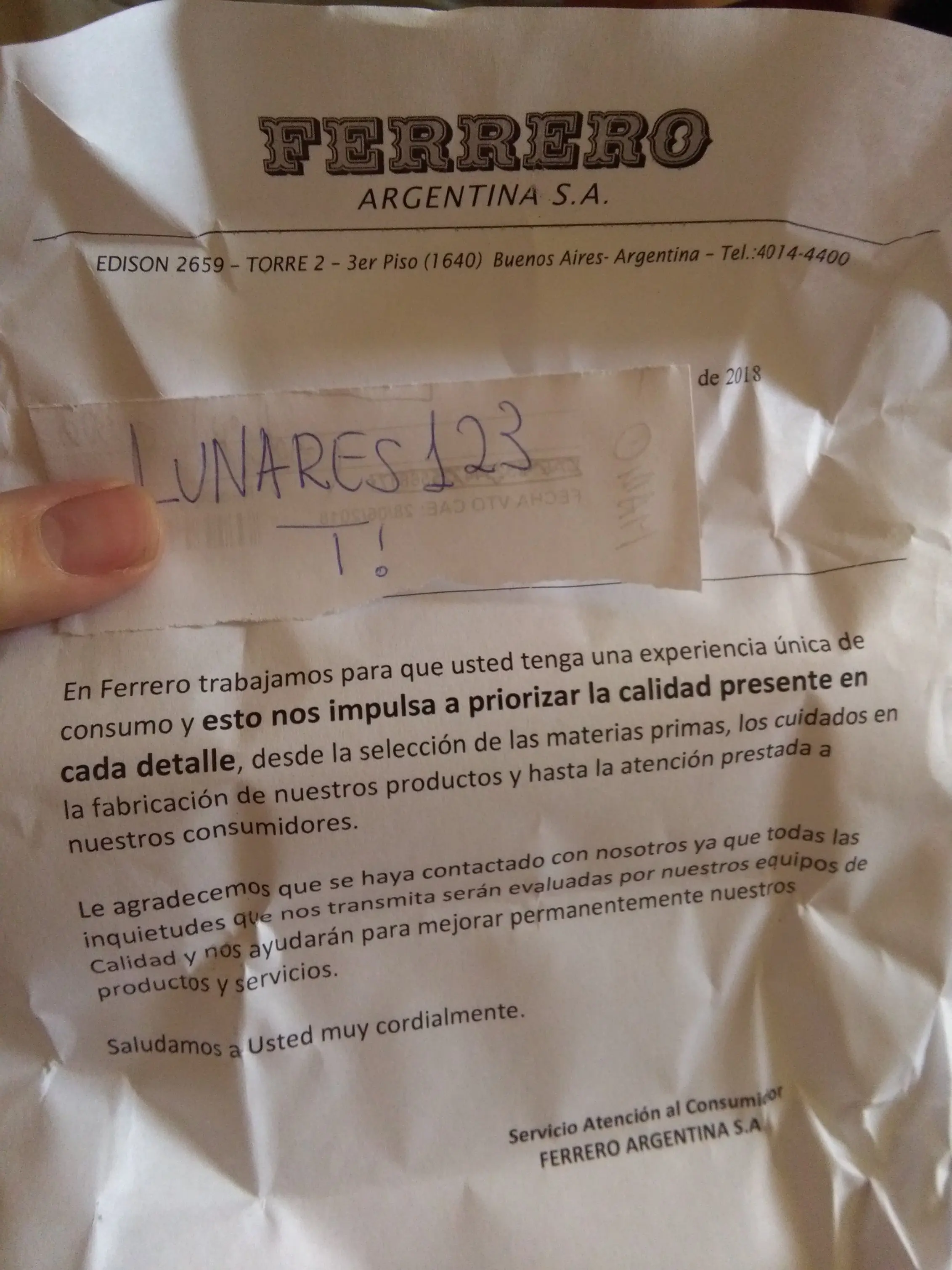 Kinder se equivocó, me recompensó y te lo muestro!