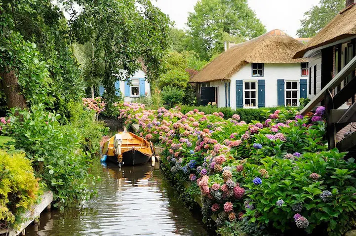 Giethoorn,la pequeña Venecia holandesa