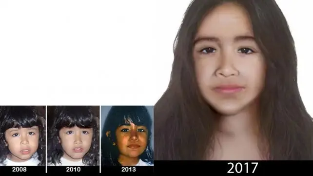Encontre una nena muy parecida a Sofia Herrera