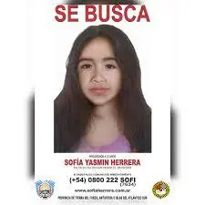 Encontre una nena muy parecida a Sofia Herrera