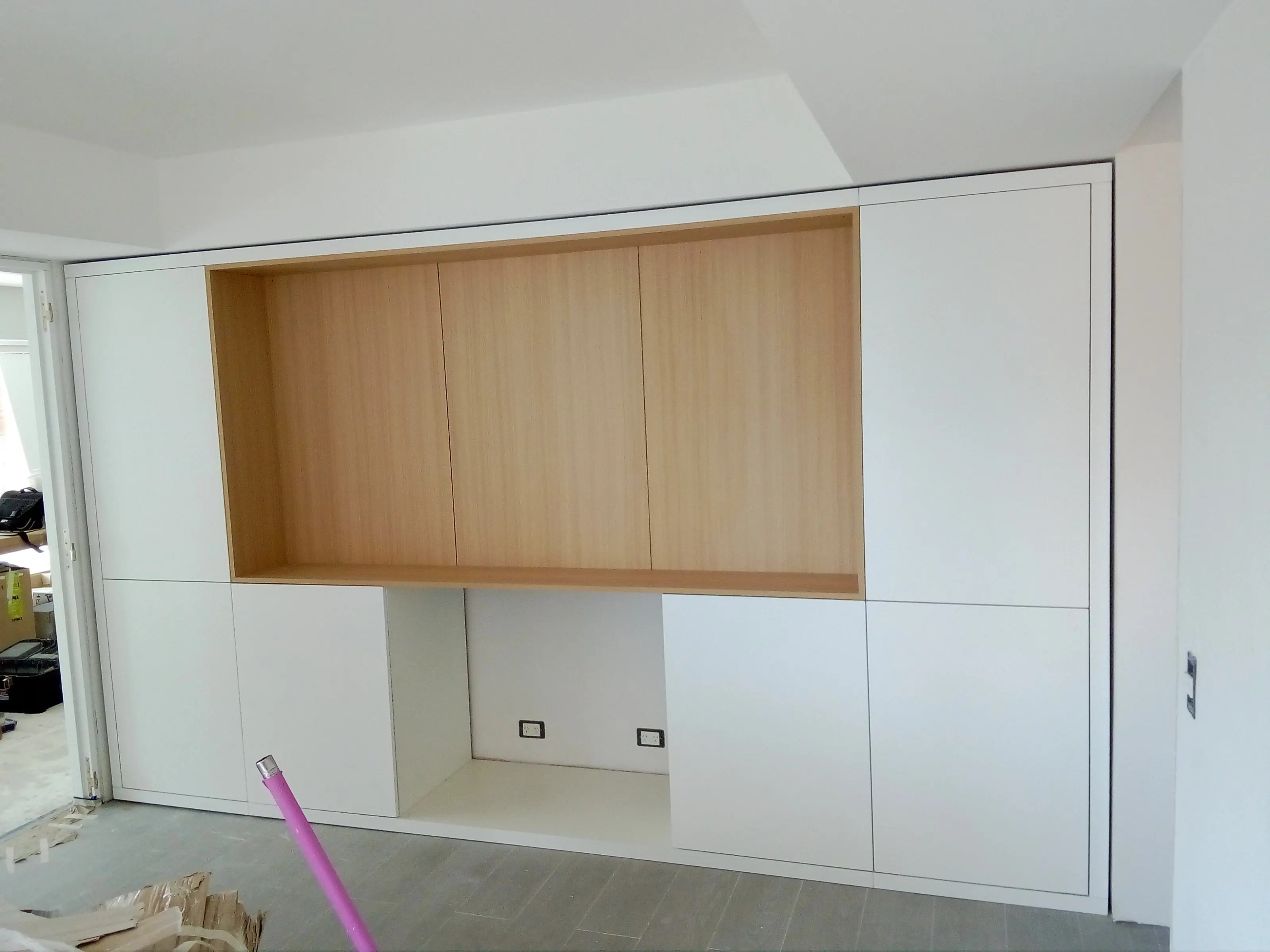 Hice un mueble escritorio + yapa
