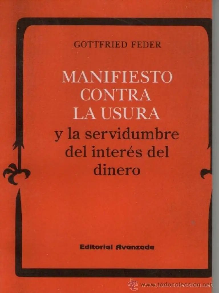 Manifiesto contra la usura y la servidumbre del interes pdf