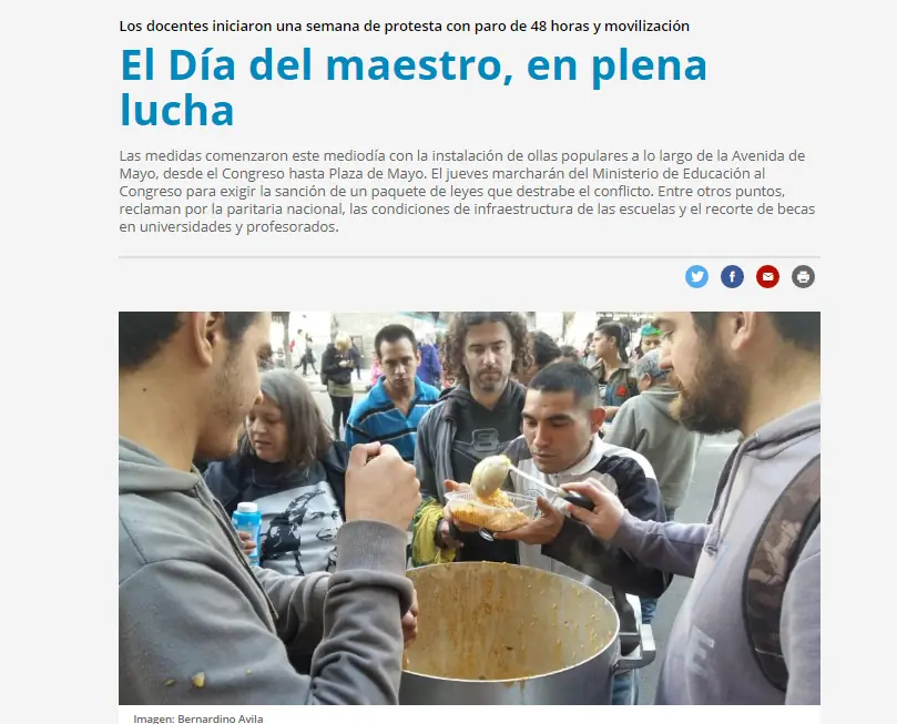 Noticias de esta semana