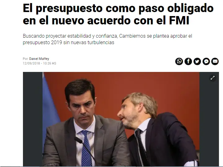 Noticias de esta semana