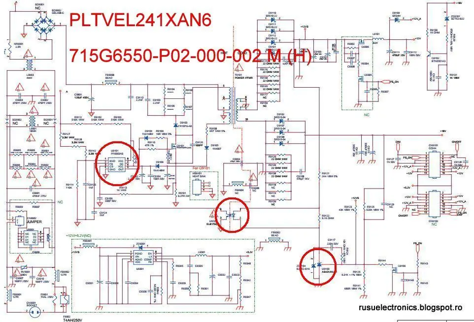 pantalla negra televisor aoc