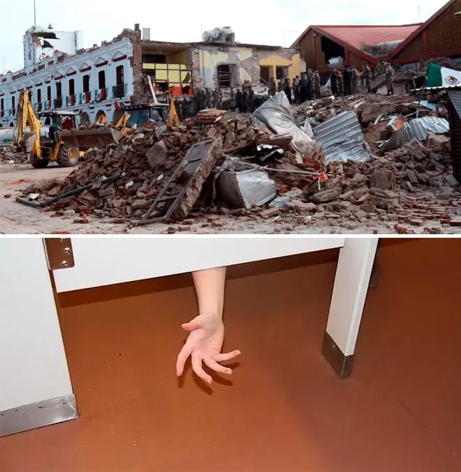 Por qué las puertas de los baños públicos no llegan al suelo