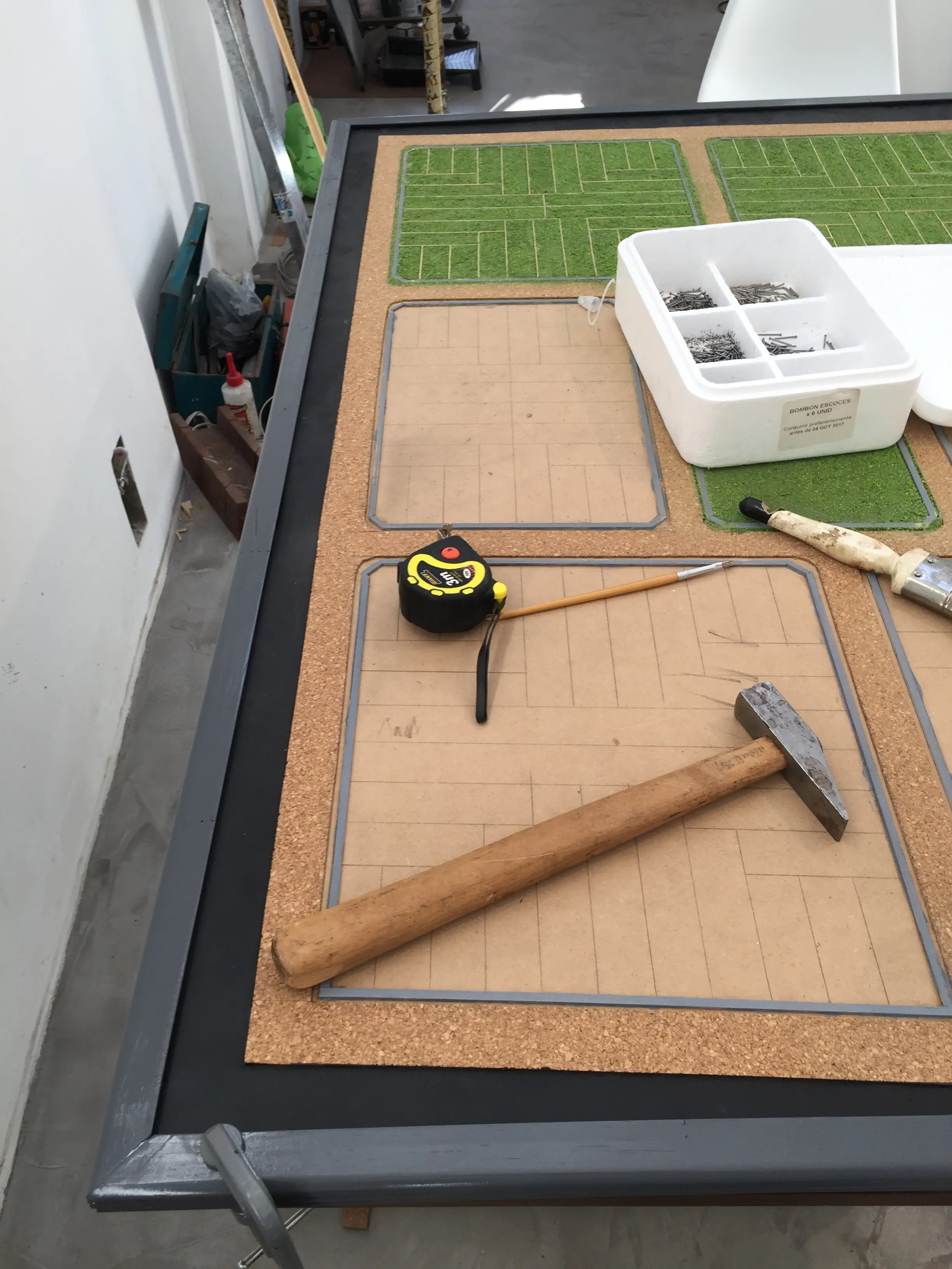 maqueta a escala