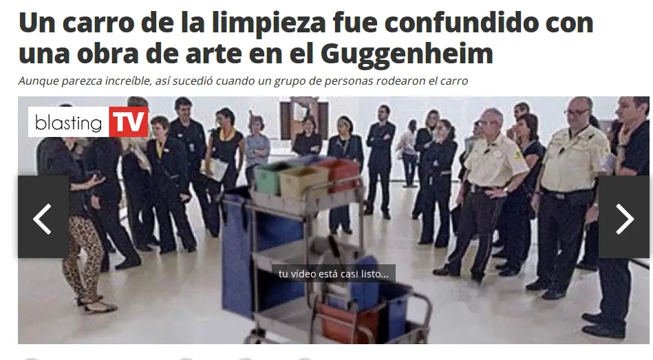 El arte conceptual es una basura!