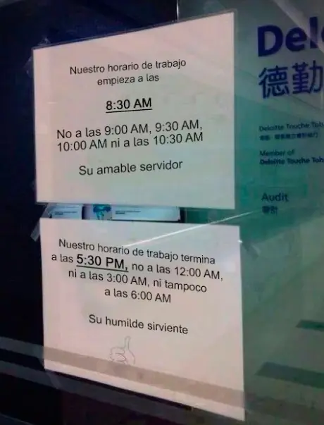 Los mejores carteles que han sido colgados en oficinas