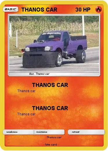 thanos car