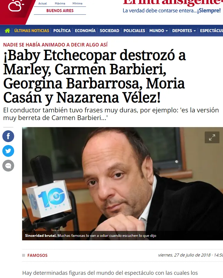 periodismo argentino
