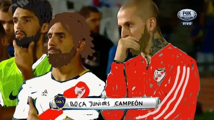 River 2-Boca 0  recopilacion de memes