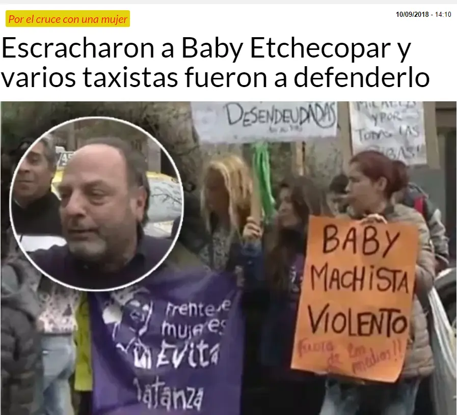 Pedí que Echen a Baby Etchecopar de la Radio