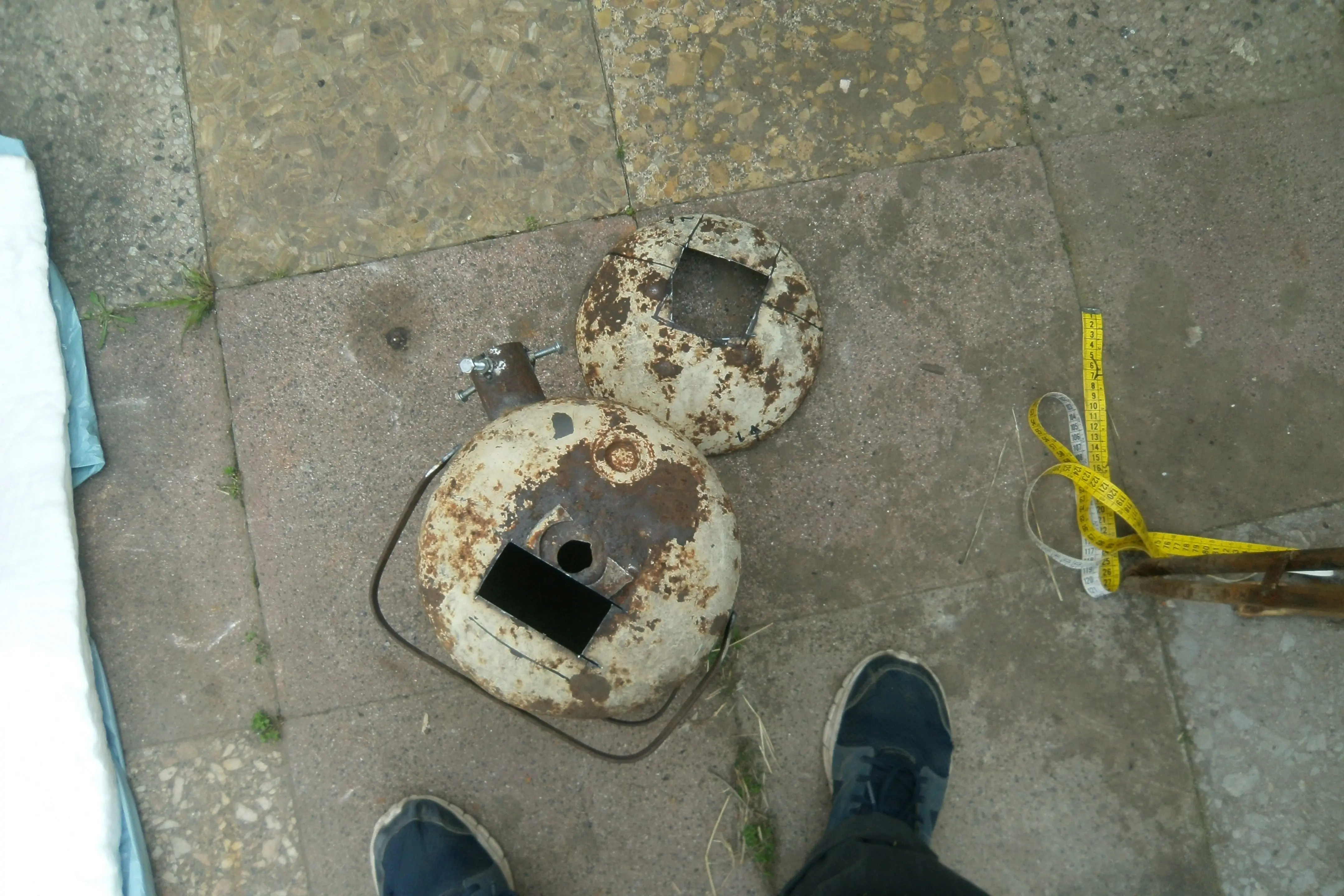Te gusta desafió sobre fuego? Hacete una fragua a gas