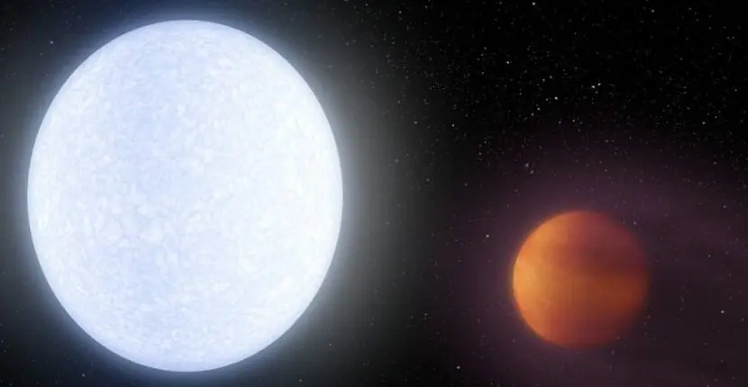 Planeta cuya temperatura es mucho más alta de lo imaginado