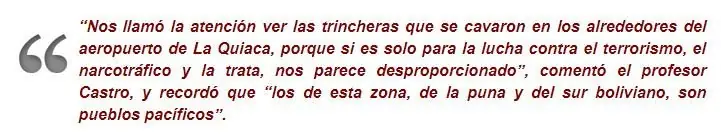 Ya hay tropas norteamericanas en Jujuy