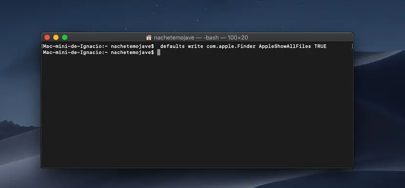 Ver archivos ocultos en el iPhone