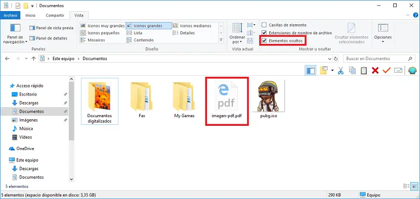 Como ver los archivos ocultos en windows