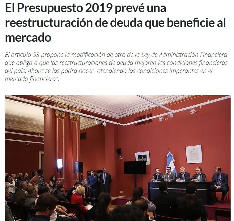Apocalipsis argentino 2019