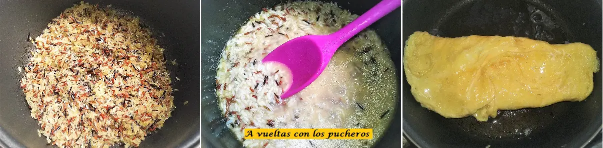 Ensalada de arroz salvaje