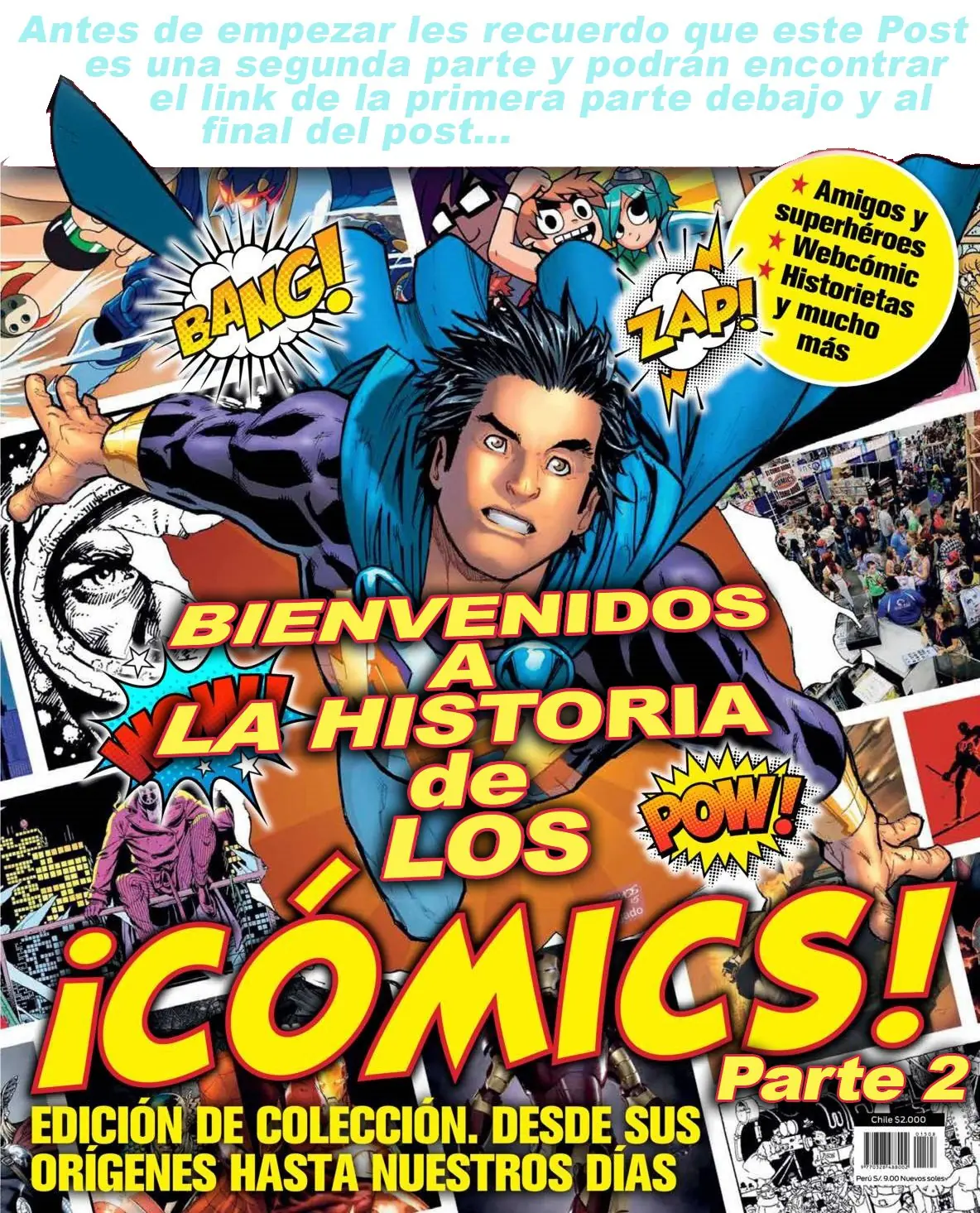 La historia de los cómics Parte 2