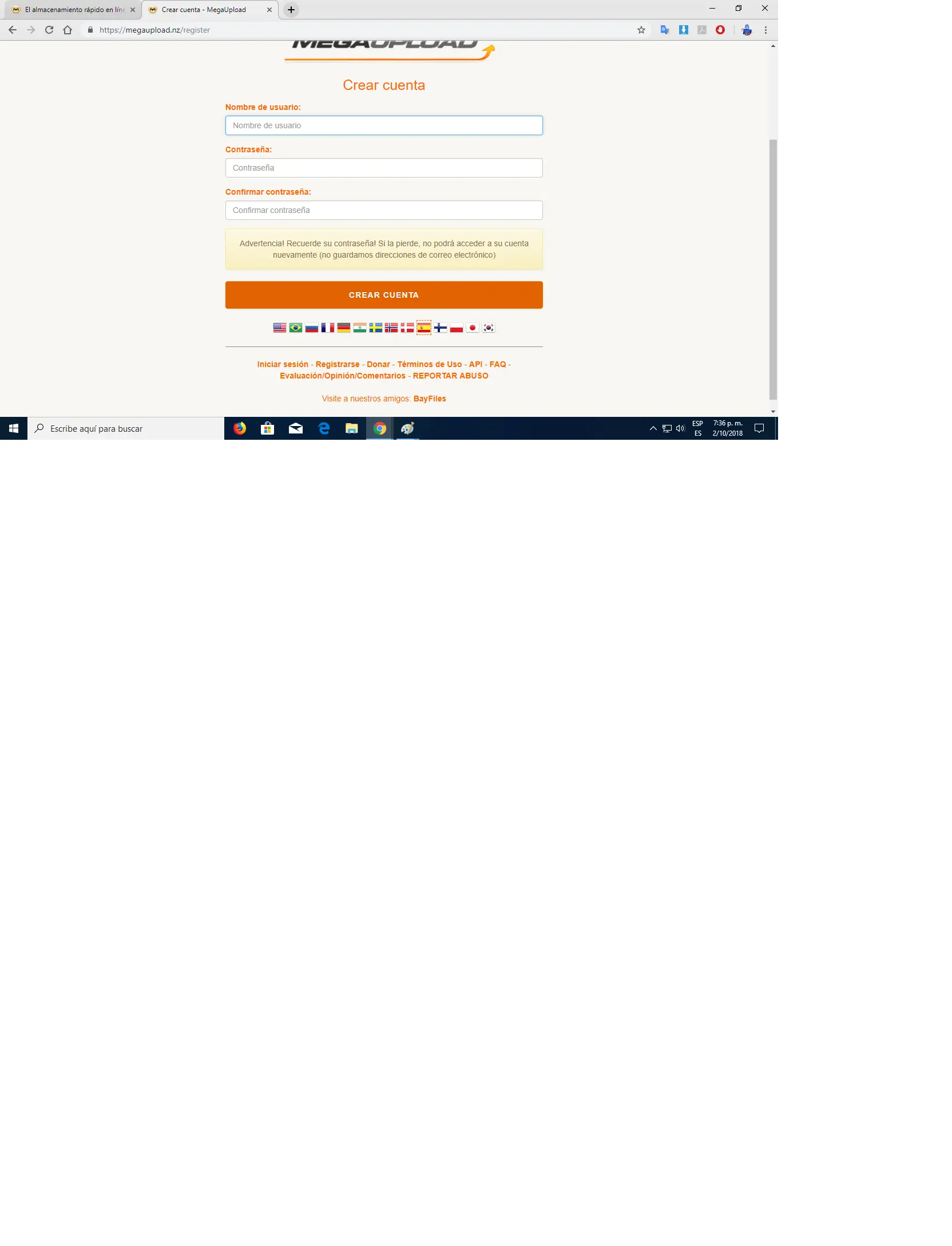 megaupload
