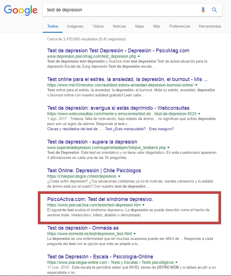 depresivo