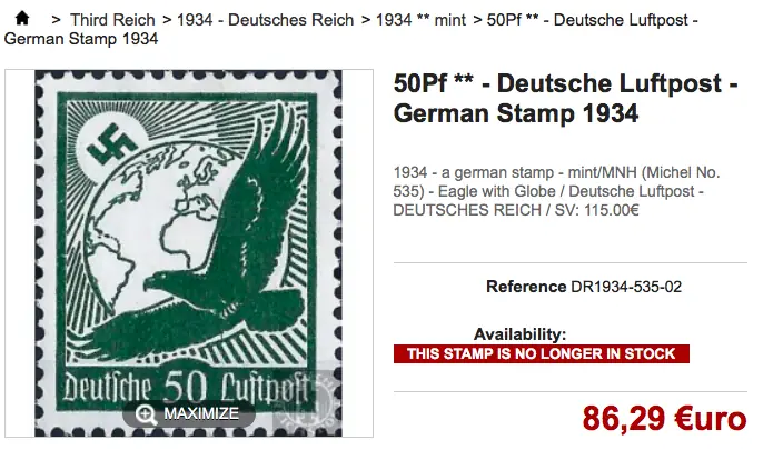 Mis estampillas Tercer Reich, Hitler, Franco y resto mundo