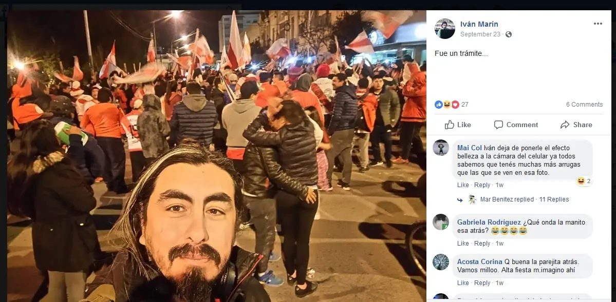 Periodista avalando amenazas de bombas en colegios