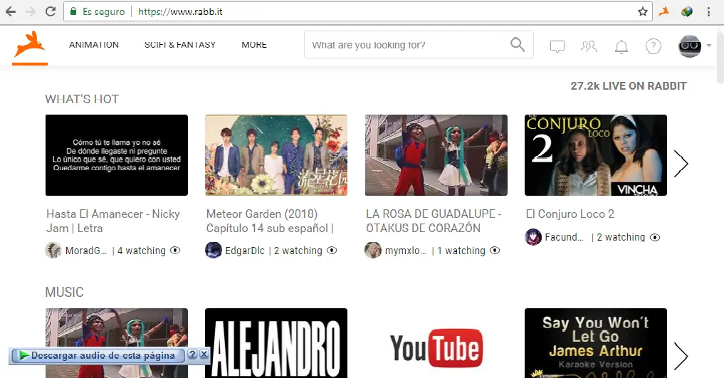 Internet muy lento pero veo videos en 4K conoce Rabbit