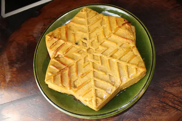 Empanada de boniato y sobras de pollo