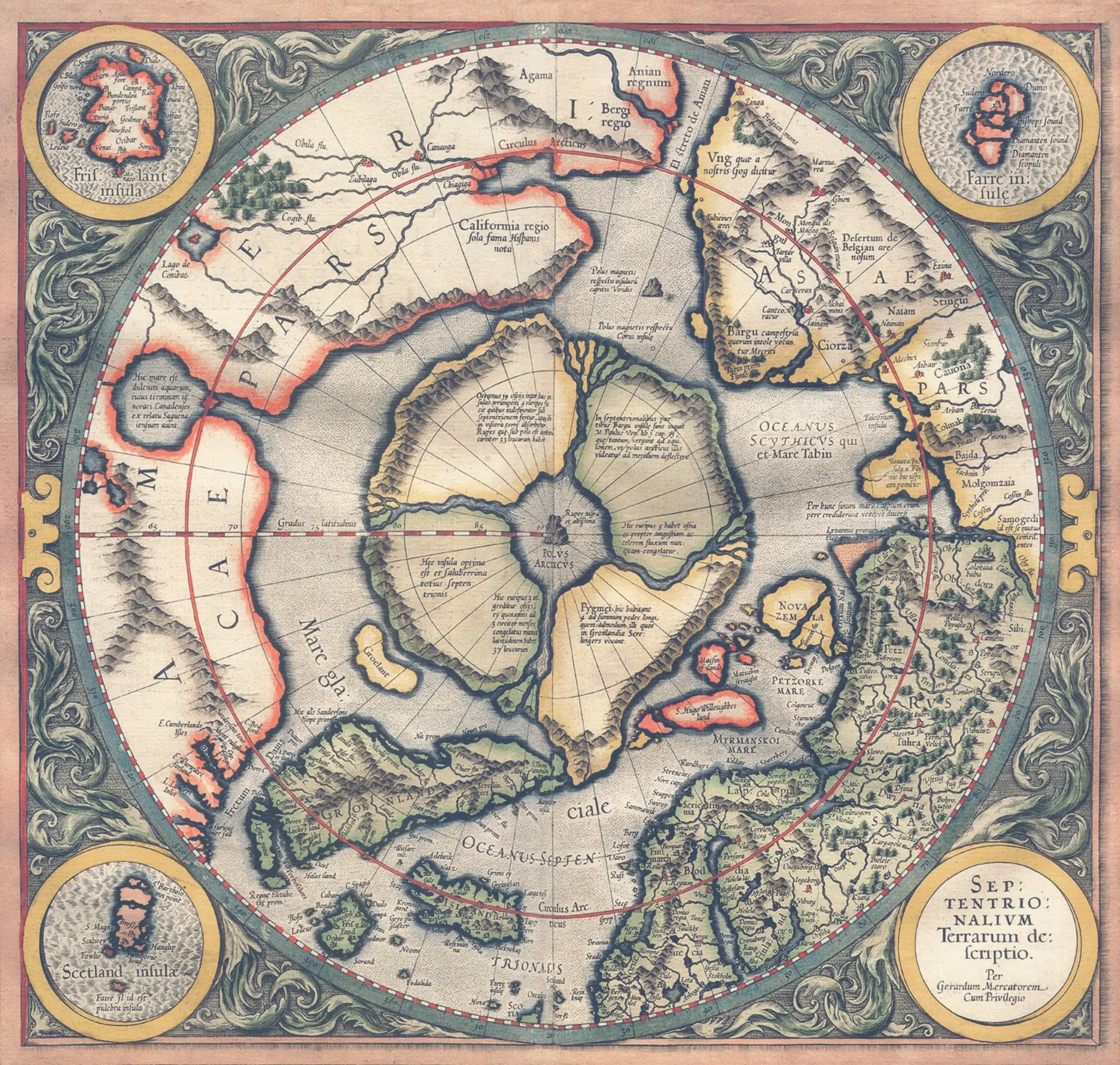 Mapas antiguos de la Tierra