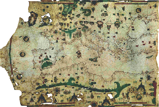 Mapas antiguos de la Tierra