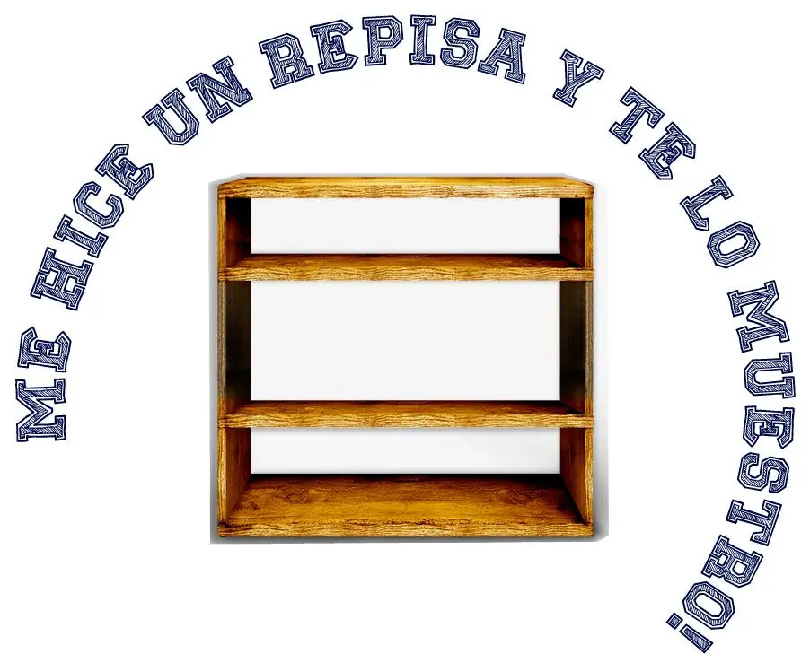 Hice un estante y TLM!