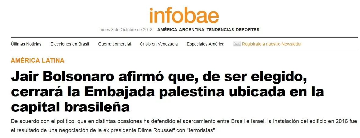 Bolsonaro Israel