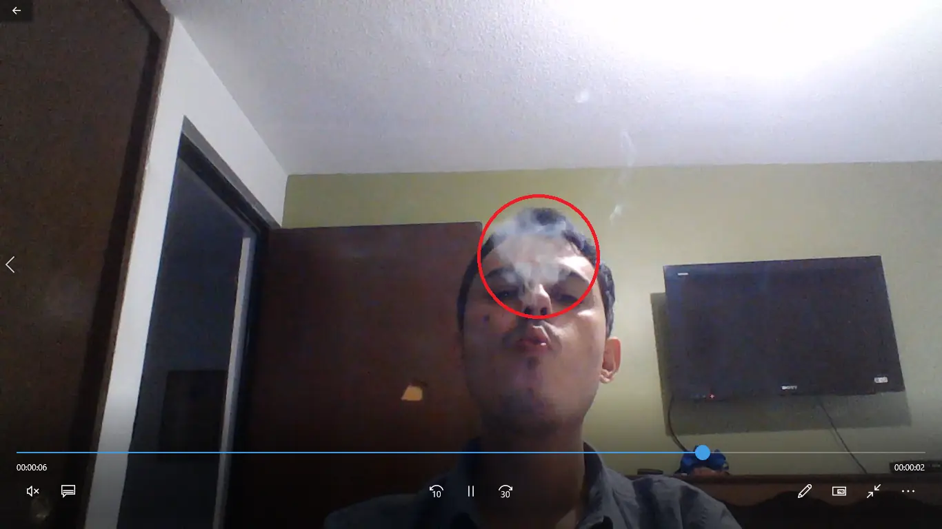 Humille a Dios (corazon con humo)