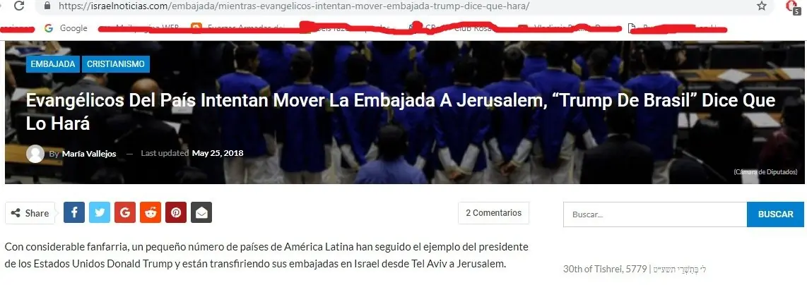 Bolsonaro Pro Israel