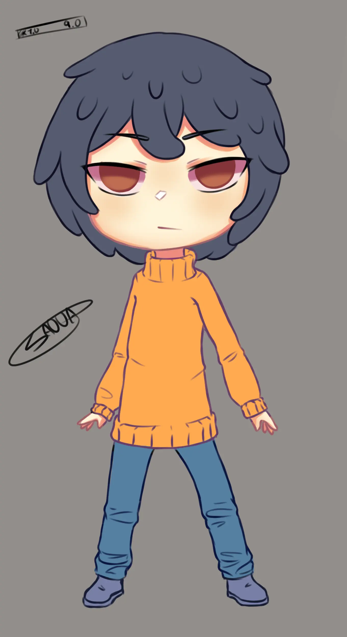 Hice un Chibi Anime de mi mismo y te lo muestro!