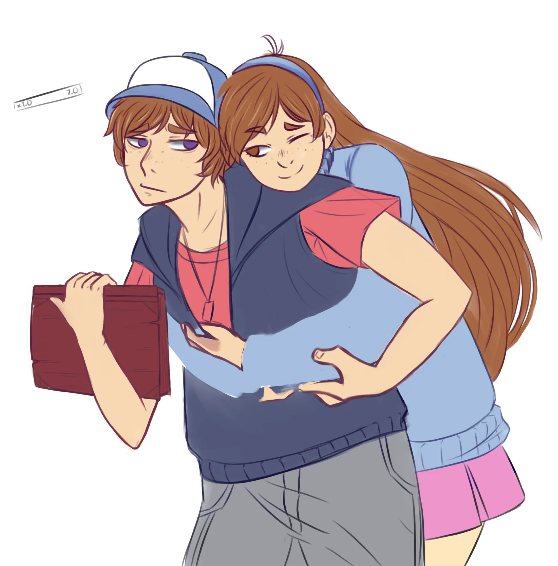 Re-dibuje un dibujo antiguo y te muestro como quedo