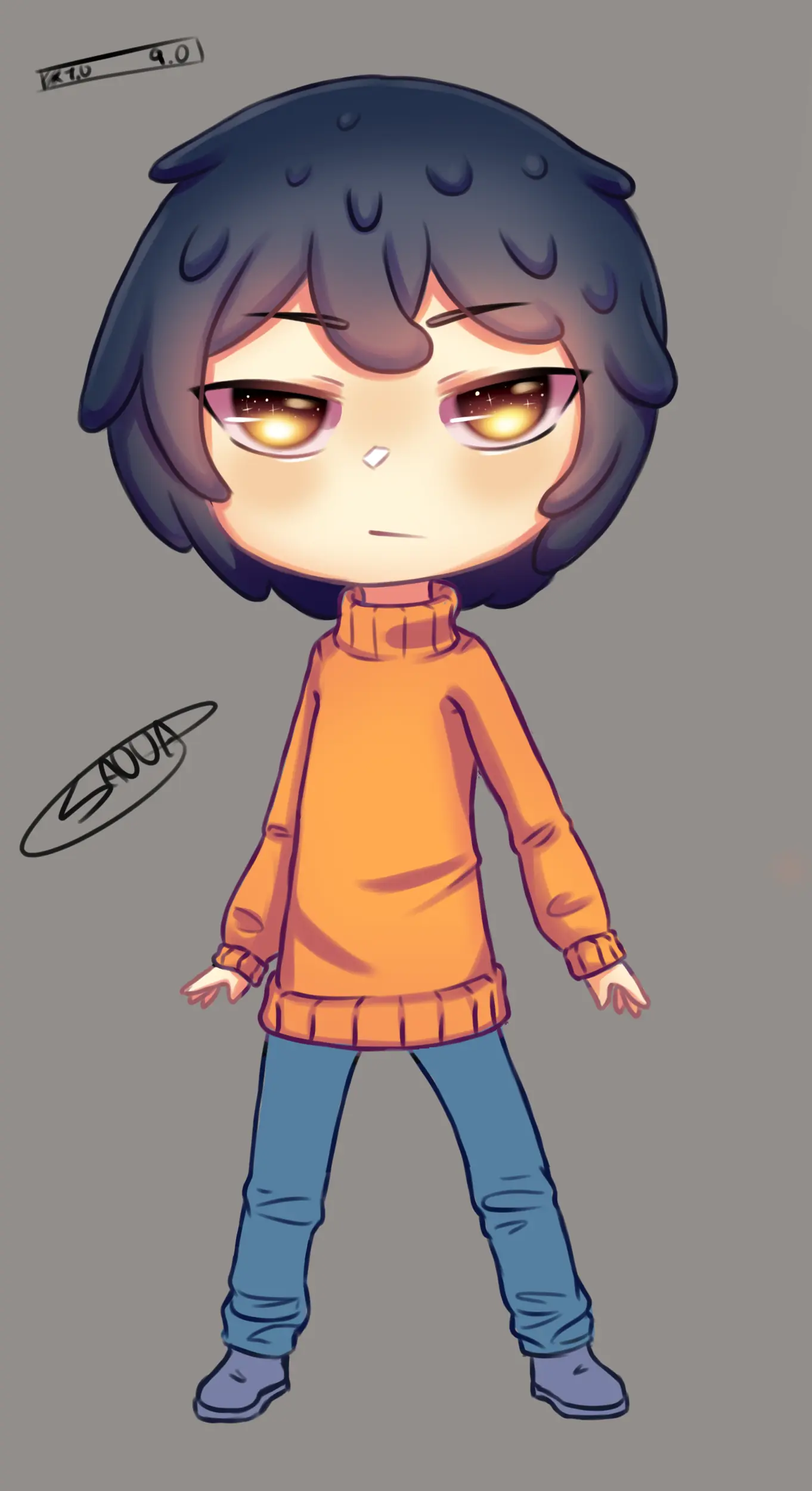 Hice un Chibi Anime de mi mismo y te lo muestro!