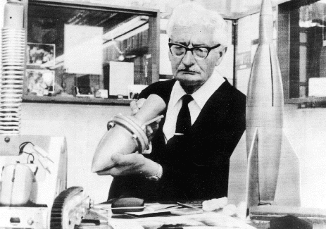 Hermann Julius Oberth y los cohetes