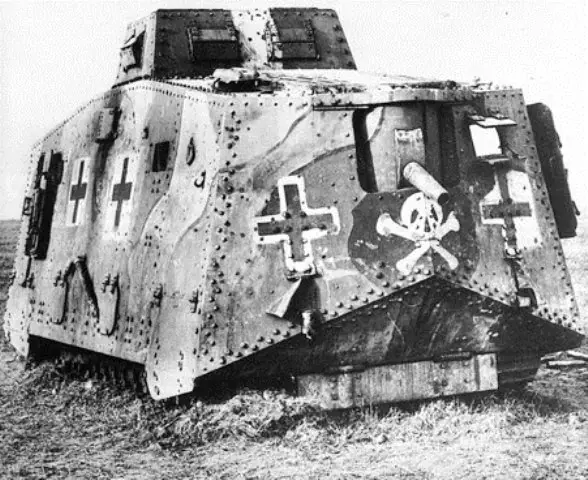 tanques de la primera guerra mundial