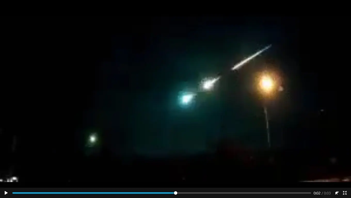 Meteorito fue visto anoche en Corrientes y Misiones