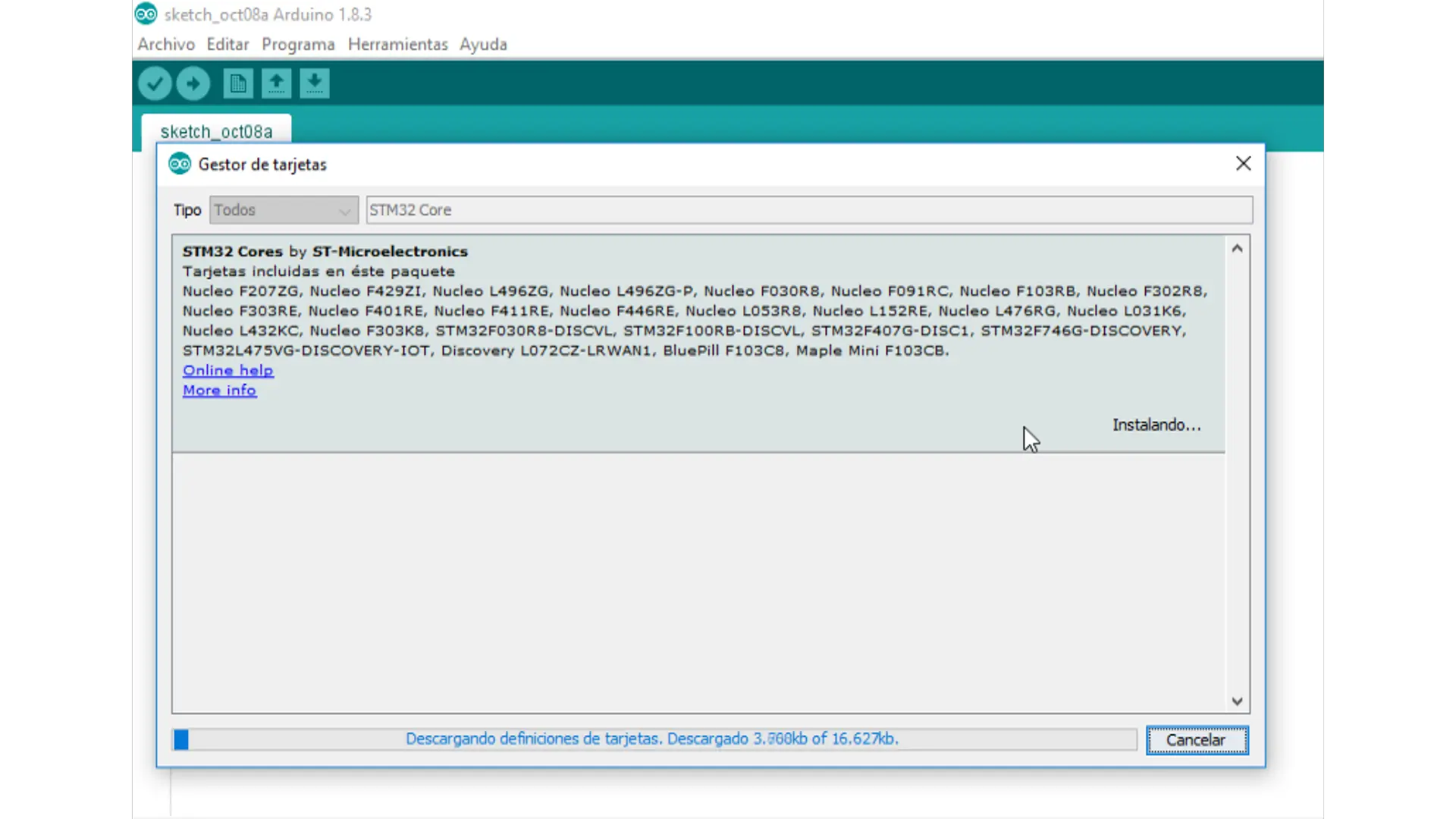 STM32F446RE
